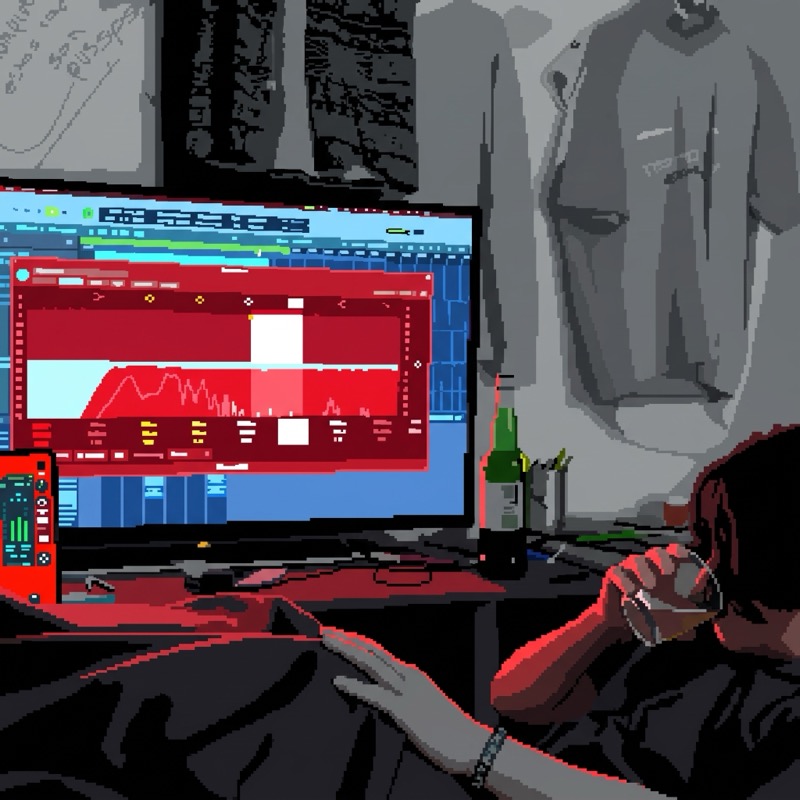 estudio, pixel art