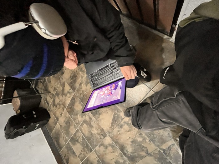 cualquier lugar es estudio, foto