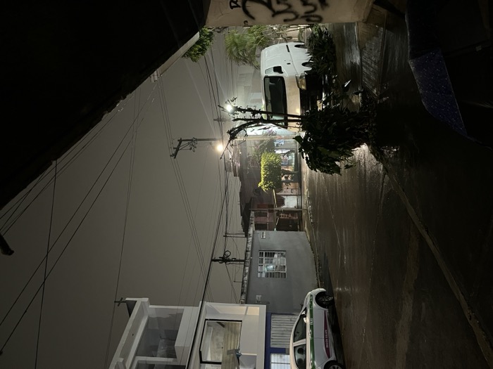 noche de lluvia, foto